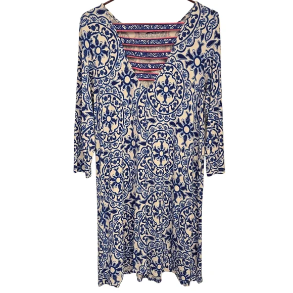 Lilly Pulitzer Ophelia Resort White Pooling Around Swing Dress - Picture 4 of 7